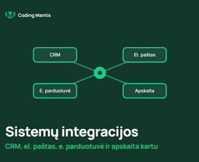Individualios sistemos, integracijos ir automatizavimas / Coding mantis / Darbų pavyzdys ID 4574362