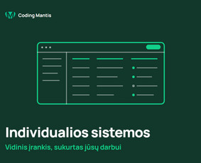 Individualios sistemos, integracijos ir automatizavimas / Coding mantis / Darbų pavyzdys ID 4574364