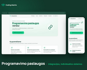 PHP programavimas - Individualios sistemos, integracijos ir automatizavimas - 1