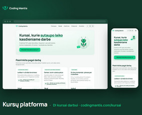 Programavimo mokymas - Individualios sistemos, integracijos ir automatizavimas - 1