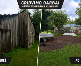 Vonios kapsulės griovimas - Medinių Pastatų Ir Mūrinių Statinių Griovimas - 2
