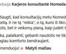 Karjeros ir asmeninio augimo konsultantai - Karjeros konsultacijos, Cv auditas, pokalbio simuliacija - 4