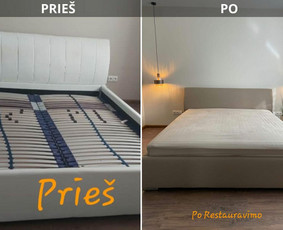 Baldų restauravimas, remontas - Mink&scaron;tų baldų pervilkimas, remontas, restauravimas. - 1