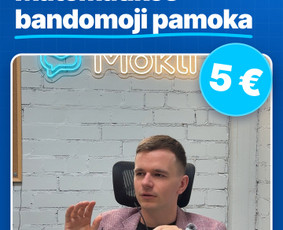 Mokymai, kursai, kalbos - [Pirma Pamoka 5&euro;] Matematikos Korepetitoriai - 1