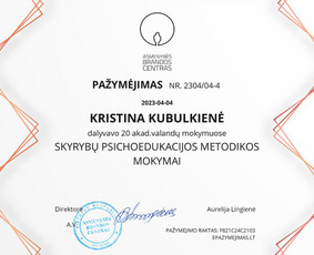 Sveikata, gydymas - Individualus psichologinis konsultavimas - 2