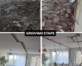 Statybos darbai - Griovimo darbai, &scaron;iuk&scaron;lių utilizavimas. - 3