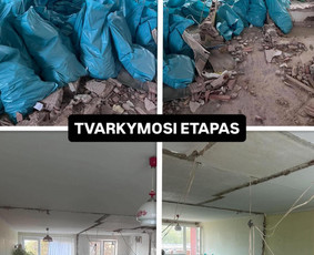 Statybos darbai - Griovimo darbai, &scaron;iuk&scaron;lių utilizavimas. - 2
