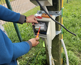Elektrinių ir kaupiklių montavimas. Se atnaujinimas. / UAB Anrema / Darbų pavyzdys ID 4577726