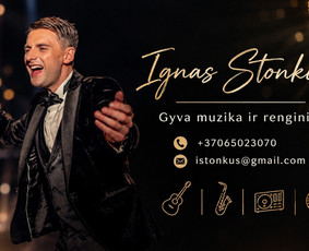 Ignas – nuo gyvos muzikos iki šokių aikštelės / Ignas Stonkus / Darbų pavyzdys ID 4578404