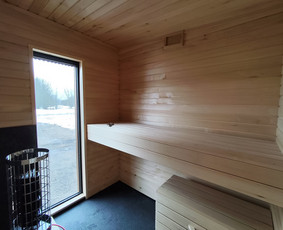 Dailylenčių kalimas - Sandėliukų, pirčių ir namelių gamyba - 2