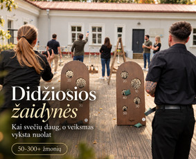 Veiksmo ir nuotykių žaidimų organizavimas - Komandos formavimo žaidimai ir turnyrai įmonėms - 1