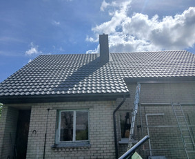 Fasadų apdaila, dažymas - Statybos,apdailos darbai. - 2