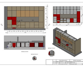 Baldų gamyba - Baldų projektavimas ir gamybinių brėžinių ruo&scaron;imas - 1