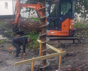 Statybos, apdaila - Mini 2,8t ekskavatoriaus nuoma su operatorium - 2