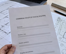 Statybos leidimų gavimas - Namų projektavimas, interjero dizainas, statyba ir įrengimas - 1