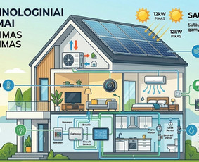 &Scaron;ildomų grindų įrengimas - Samsung &scaron;ilumos siurbliai, vėdinimas, saulės elektrinės - 1
