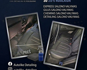 Automobilių plovyklos - Profesionalus automobilio cheminis valymas Klaipėda - 1