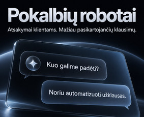 Pokalbių robotai (Chatbots) - Di sprendimai, procesų automatizavimas ir verslo sistemos - 1