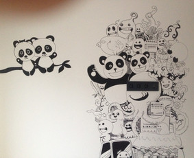 Dailininkas - Sienų dekoravimas - 4 Sienų dekoravimas - Dailininkas - 4