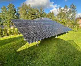 Statybos, apdaila - Saulės elektrinių montavimas - 4