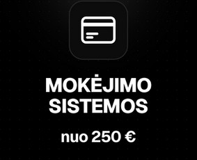 Mokėjimo sistemų pajungimas - Web svetainės, el. parduotuvės, programėlės ir programavimas - 1
