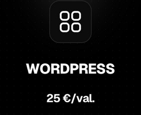 Programavimas su WordPress - Web svetainės, el. parduotuvės, programėlės ir programavimas - 1