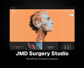 JMD Surgery Studio – WordPress klinikos svetainė