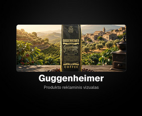 Guggenheimer – produkto reklaminis vizualas