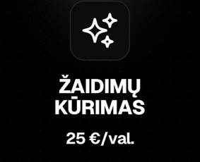 Kompiuterinių žaidimų kūrimas - Web svetainės, el. parduotuvės, programėlės ir programavimas - 1