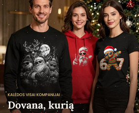 Marškinėlių ir džemperių spauda su logotipu nuo 1 vnt. / MB Bliuske / Darbų pavyzdys ID 4585108
