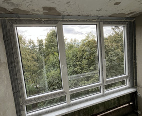 Plastikiniai langai , balkonų stiklinimas / LANGENA LANGAI / Darbų pavyzdys ID 4585448