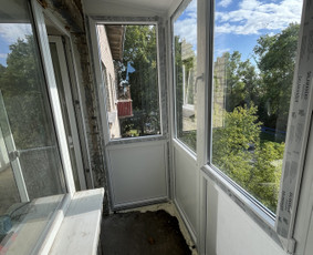 Plastikiniai langai , balkonų stiklinimas / LANGENA LANGAI / Darbų pavyzdys ID 4585458