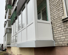 Plastikiniai langai , balkonų stiklinimas / LANGENA LANGAI / Darbų pavyzdys ID 4585488
