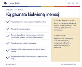 SEO straipsnių ra&scaron;ymas - Seo ir Di paie&scaron;ka už 350 &euro;/mėn. su garantija - 3