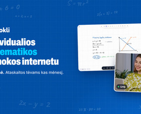 Mokymai, kursai, kalbos - [Pirma Pamoka 5&euro;] Matematikos Korepetitoriai - 2