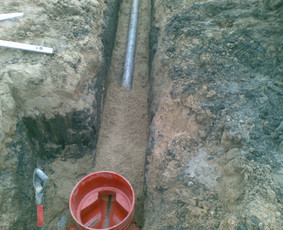 Statybos darbai - Vandentiekis nuotekos betran&scaron;ėjinis gręžimas - 2