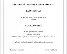 Redaktoriai - Turinio ir kalbos redagavimas - 4