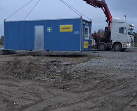 Krovinių pervežimas - Fiskaras krovinių pervežimas kranas manipuliatorius tralas - 3