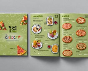 Kavinių ir restoranų meniu maketavimas - Vizualinis identitetas/ Logotipo sukūrimas/ Spaudos dizainas - 1
