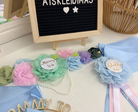 Renginių organizavimas - Baby Shower, Gender Reveal &scaron;ventės - 1