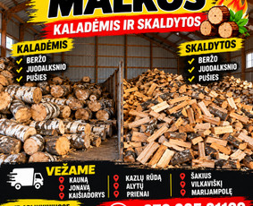 Malkos: gamyba, pristatymas - Malkos Mai&scaron;eliuose - 1