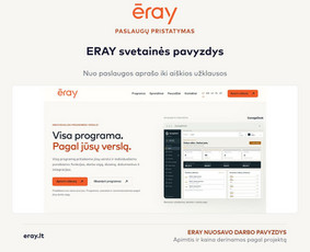 Svetainių kūrimas - Eray &ndash; programos verslui, Excel ir Ai automatizavimas - 1