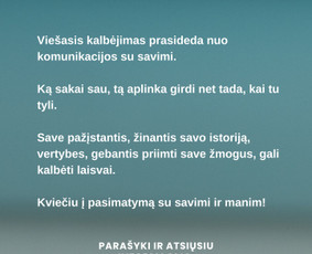 Mokymai, kursai, kalbos - Vie&scaron;ojo Kalbėjimo Mokymai - 2