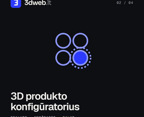 Interaktyvūs 3D produktų modeliai ir konfigūratoriai / 3dweb.lt / Darbų pavyzdys ID 4589488