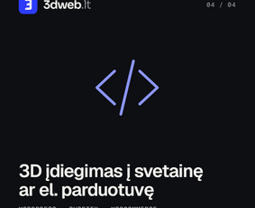 Interaktyvūs 3D produktų modeliai ir konfigūratoriai / 3dweb.lt / Darbų pavyzdys ID 4589492