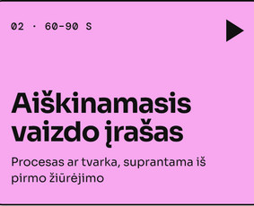 Video klipų kūrimas - Animaciniai vaizdo įra&scaron;ai &ndash; sudėtinga paai&scaron;kinta per 2 min - 2
