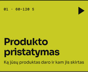 Video klipų kūrimas - Animaciniai vaizdo įra&scaron;ai &ndash; sudėtinga paai&scaron;kinta per 2 min - 1
