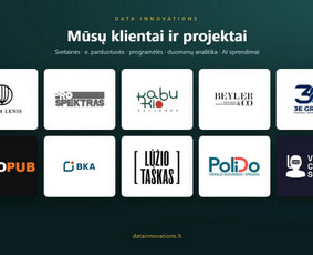Skaitmenizacijos paslaugos - Svetainės, analitika, dashboardai ir Ai sprendimai verslui - 2