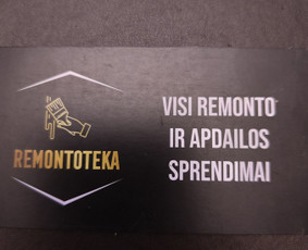 Visi remonto ir apdailos darbai / MB Remontoteka / Darbų pavyzdys ID 4591548