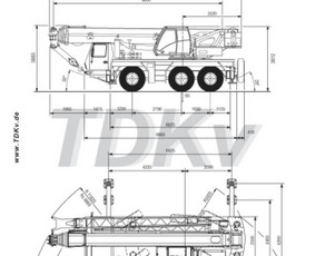 Krano nuoma - Automobilinio krano nuoma 55t - 4